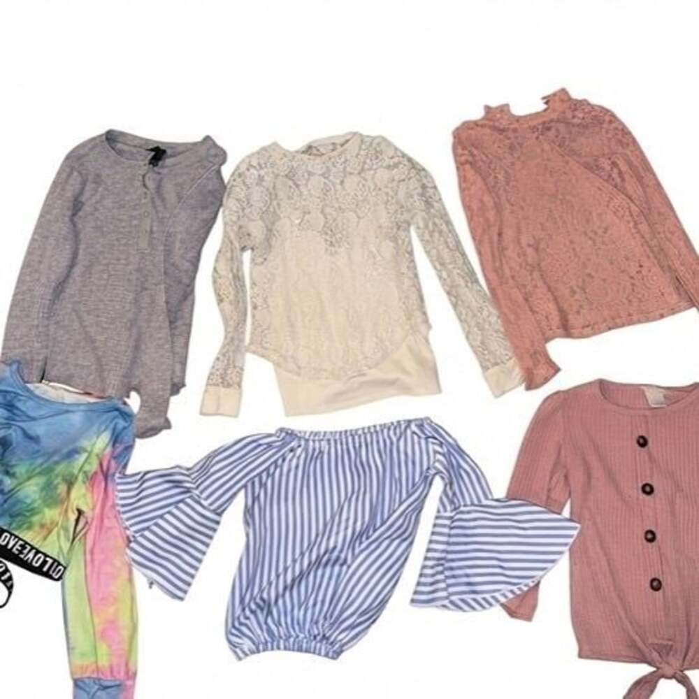 Girls bundle shirts wild fable, boutique, and more size 6-7